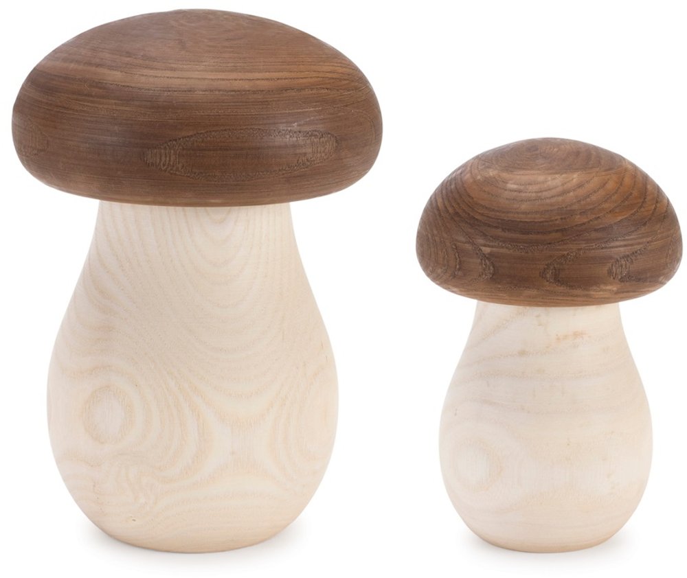 Small 5.25" Wood Mushroom Box