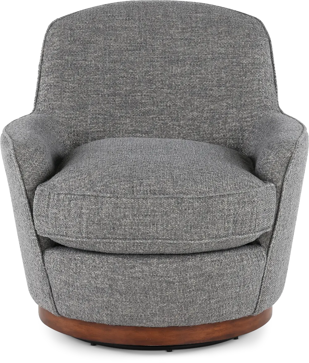 Brooke Charcoal Swivel Accent Chair-1