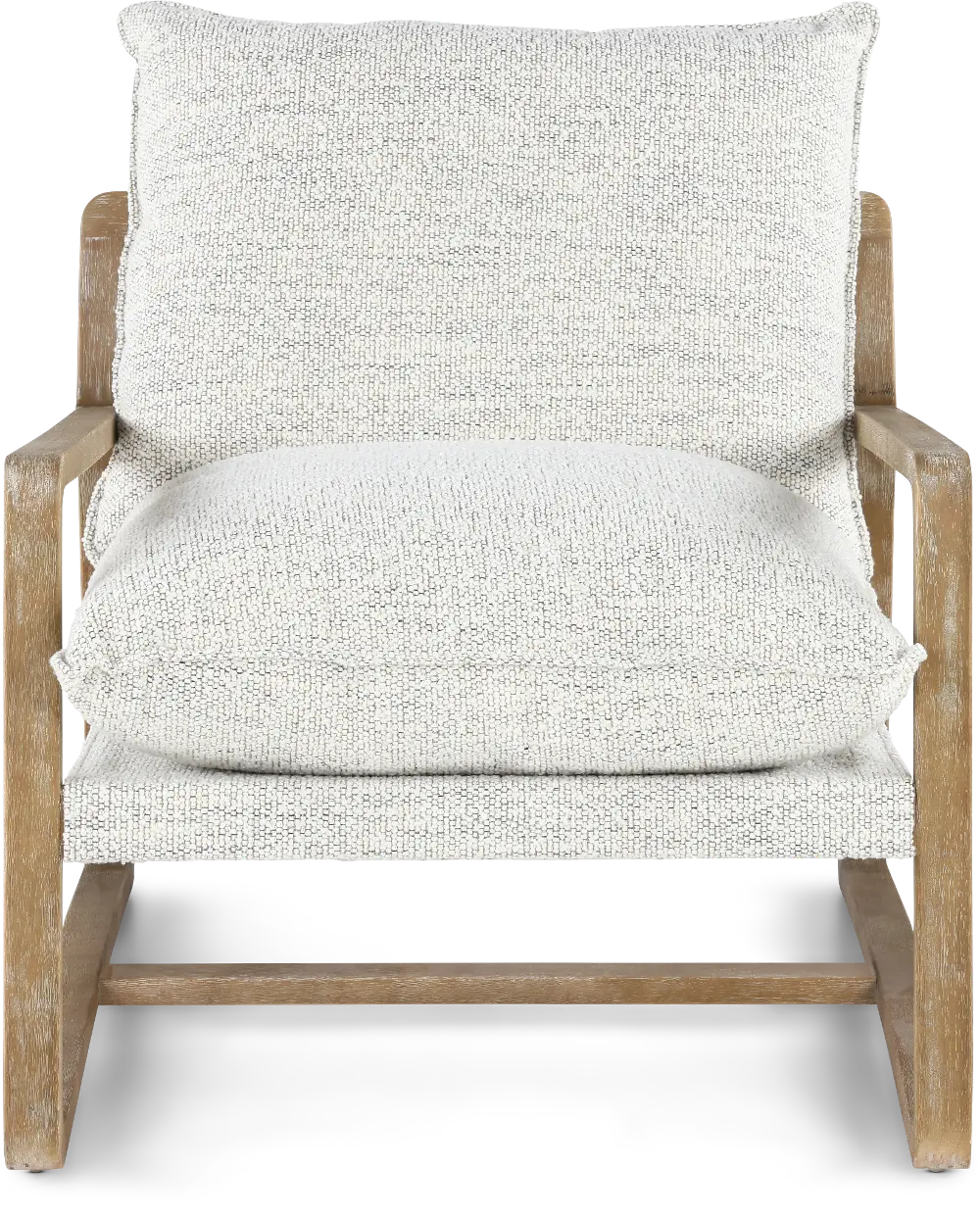 Hazel Off-White Accent Chair-1