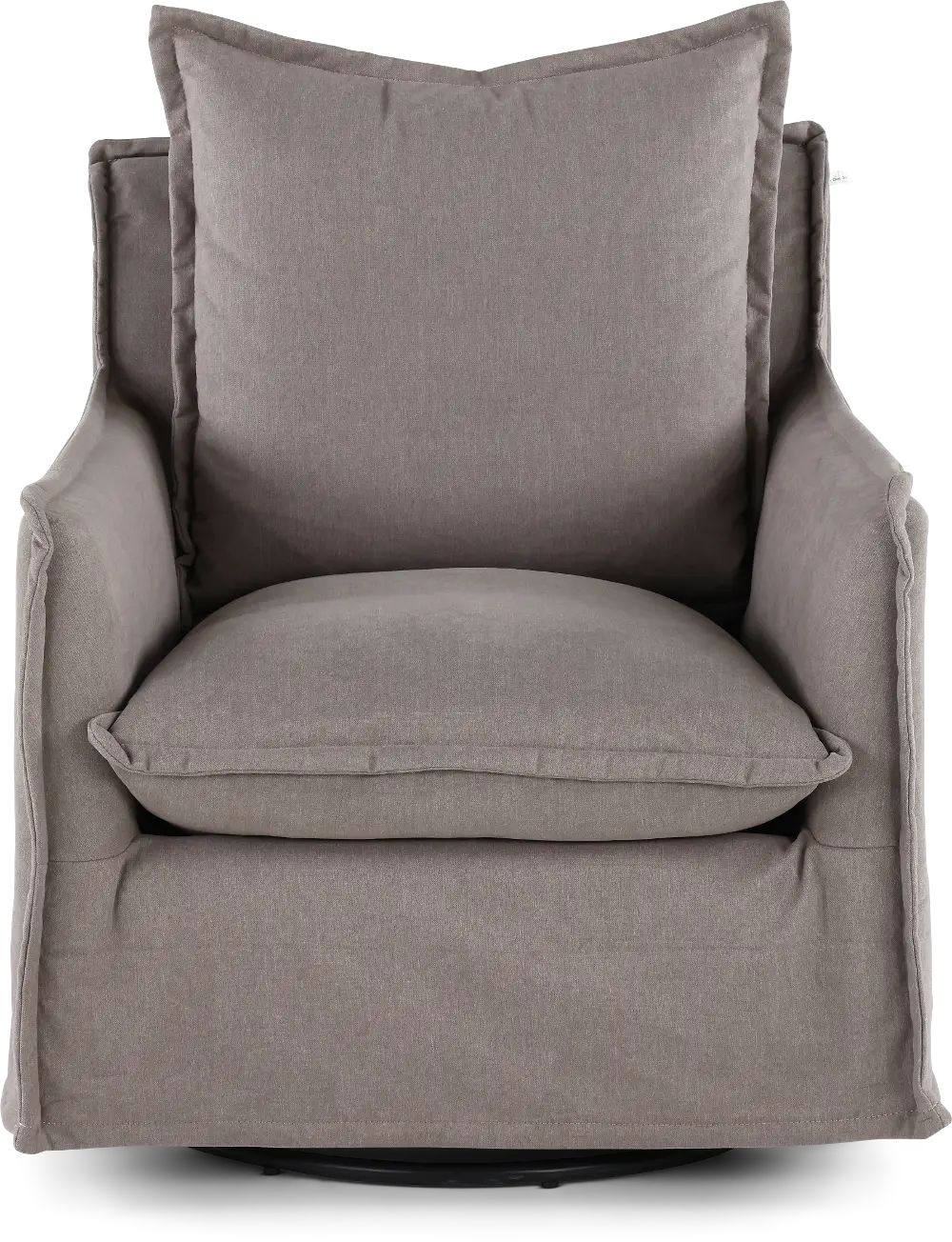 Gala Light Brown Swivel Glider-1