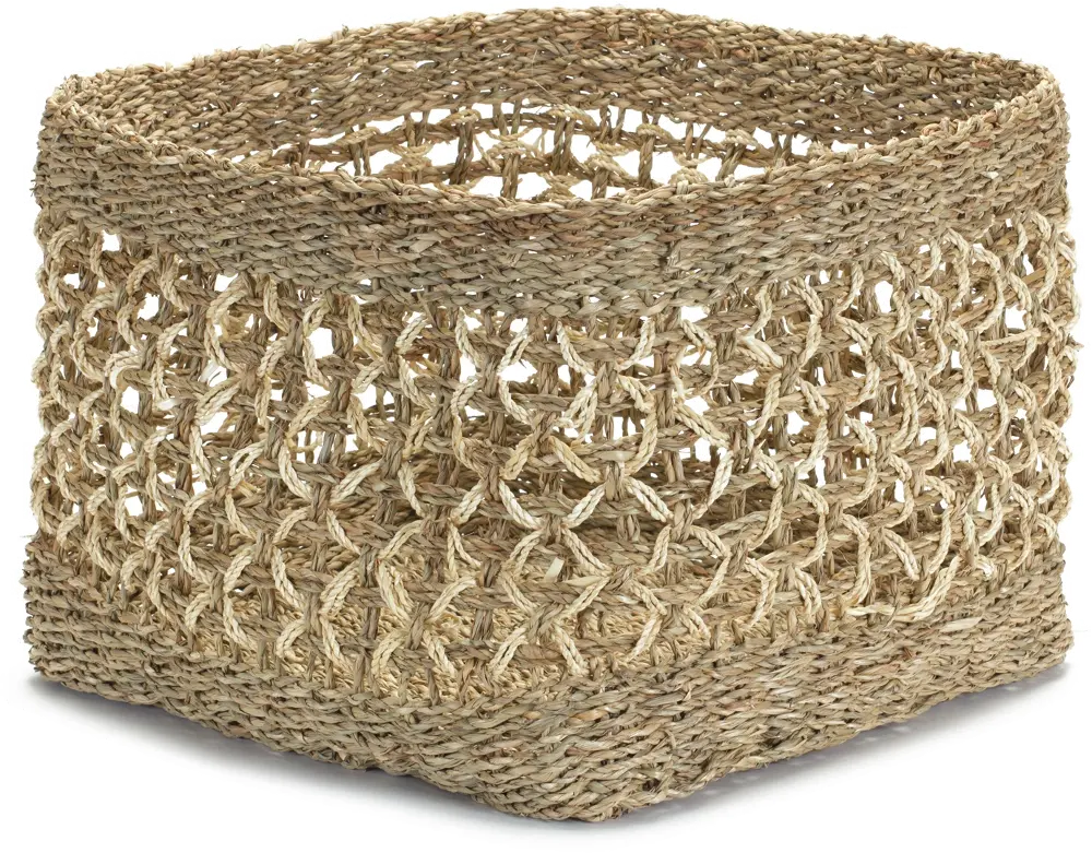 Medium 10 Inch Seagrass Basket-1
