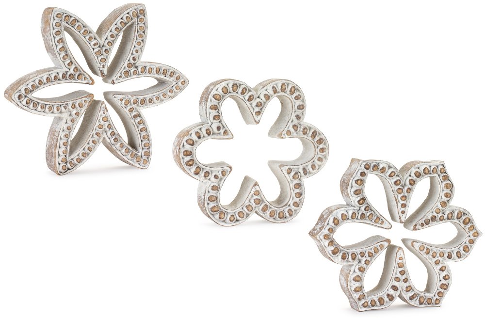 Assorted Flower Outline Decor