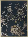 Blue Floral Canvas Print