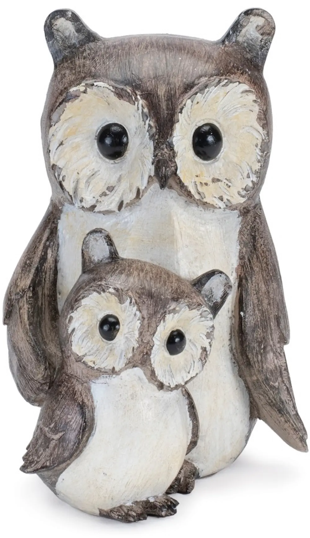 5 Inch Owl with Baby Figurine-1