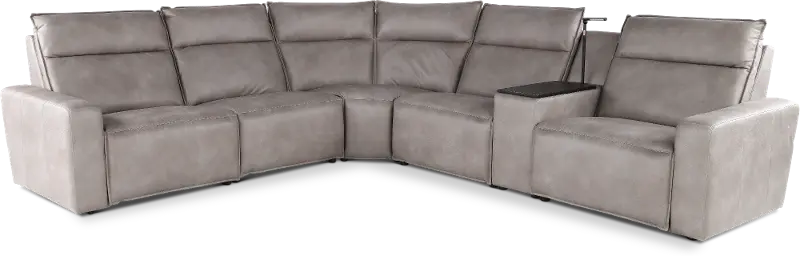 Teramo Silverston 6-Piece Power Reclining Sectional