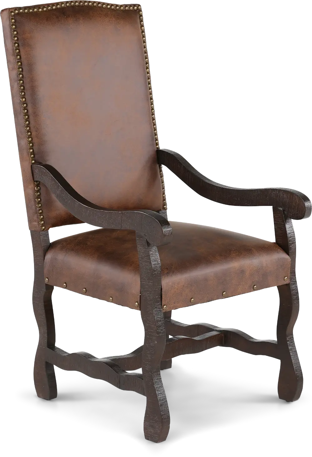 Del Rio Montecristo Brown Dining Arm Chair-1