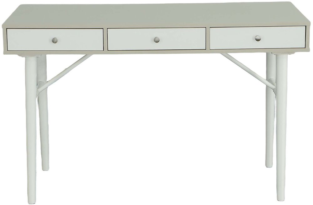 113528655 Stanford Gray and White Desk sku 113528655