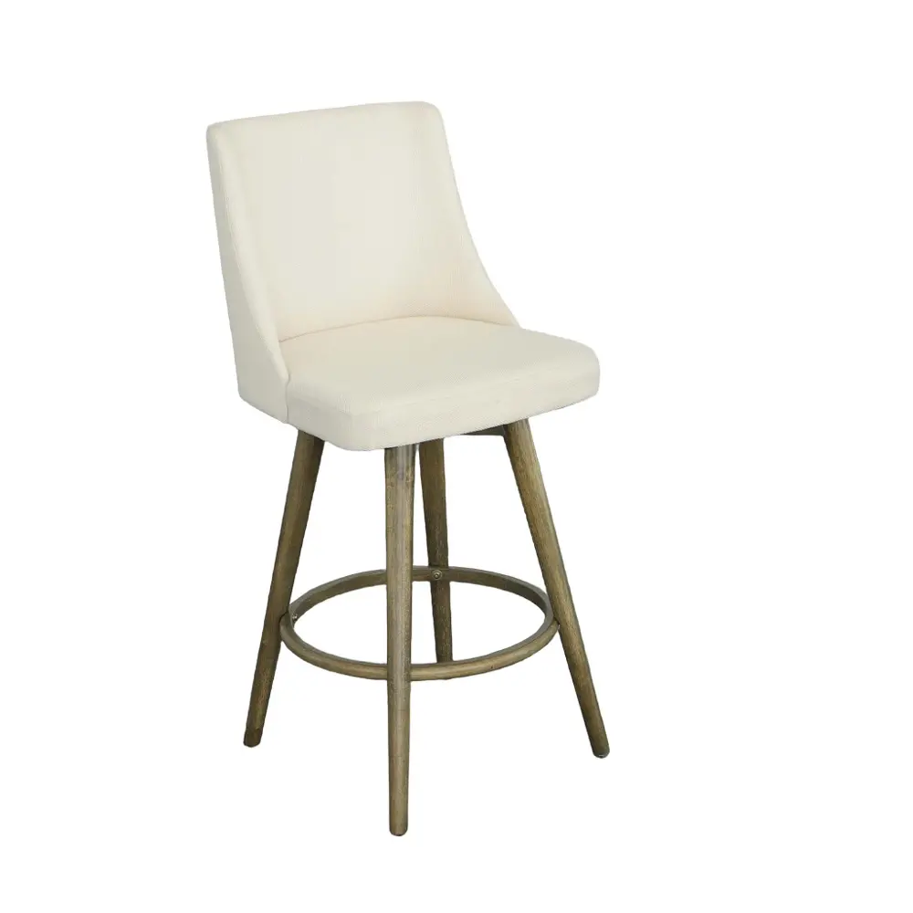 Noda Cream Bar Chair, Set of 2-1