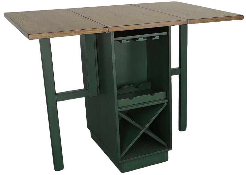 Irish Pub Green Counter Table