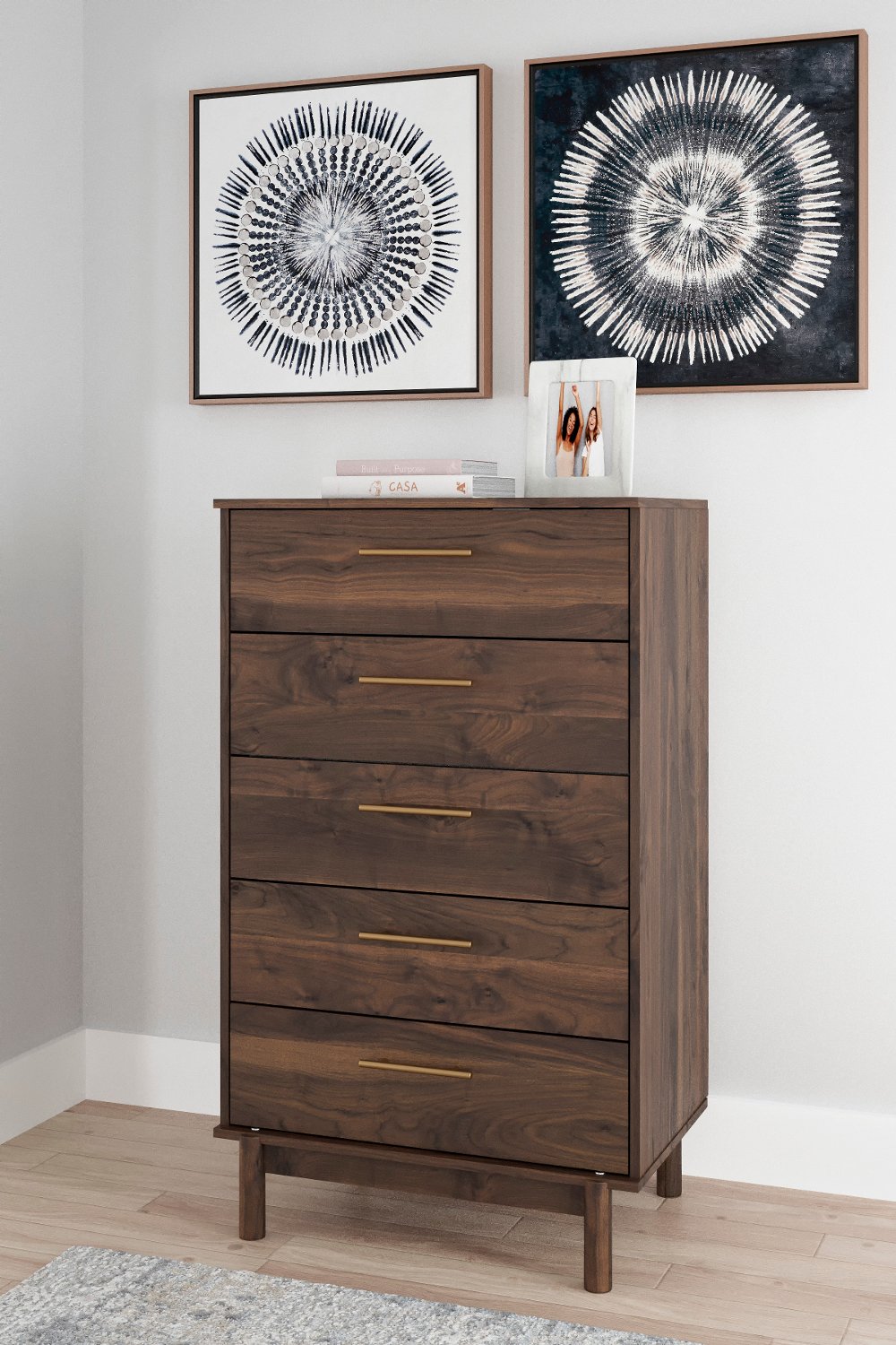 Daxton Brown Chest of Drawers