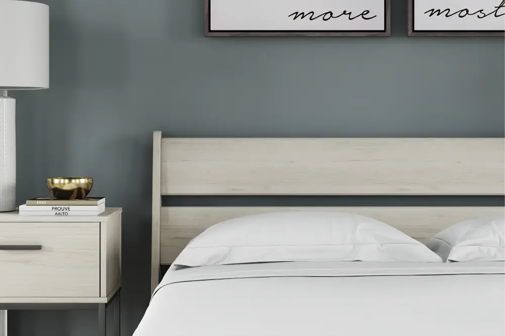 Enola Light Natural Queen Panel Headboard-2