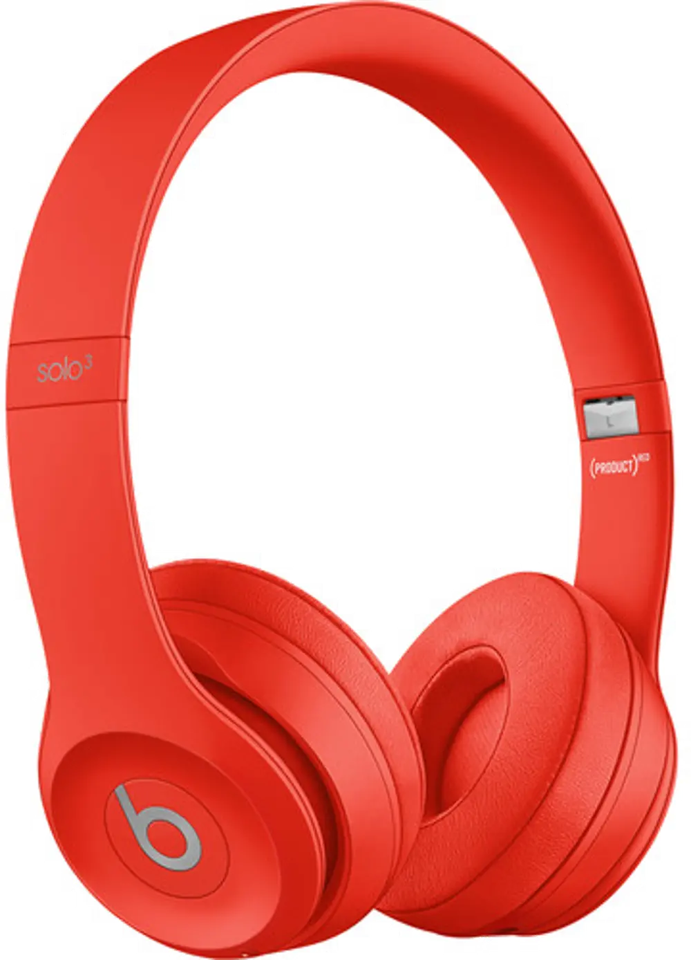 MX472LL/A Beats Solo 3 Wireless On-Ear Headphones - Citrus Red-1