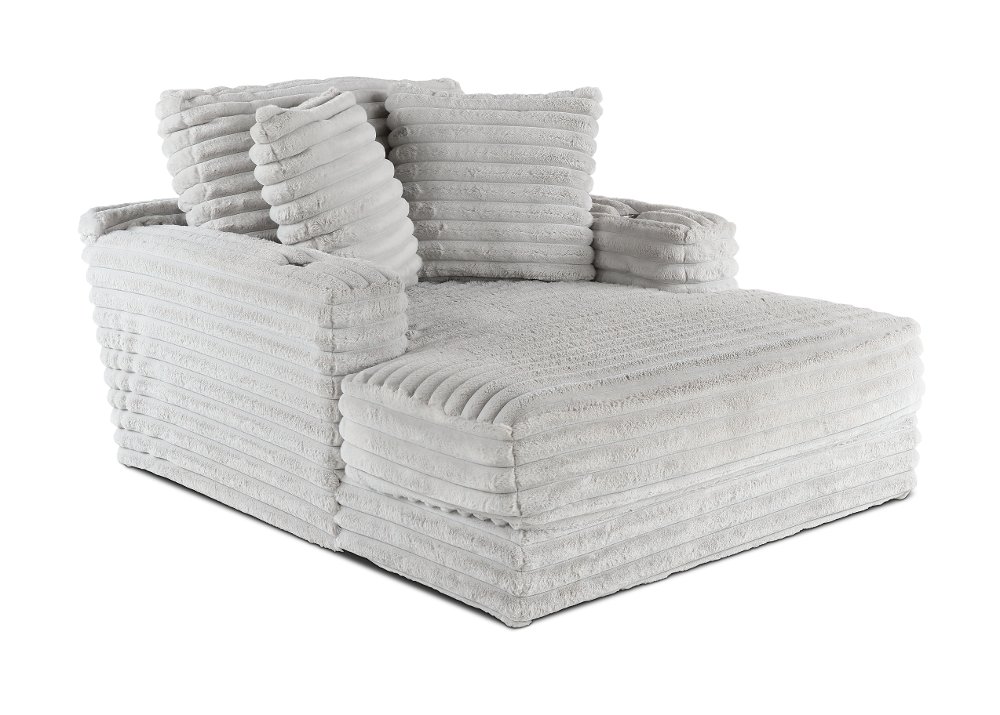 Comfrey Gray Chaise