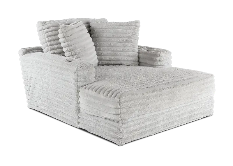 Comfrey Gray Chaise