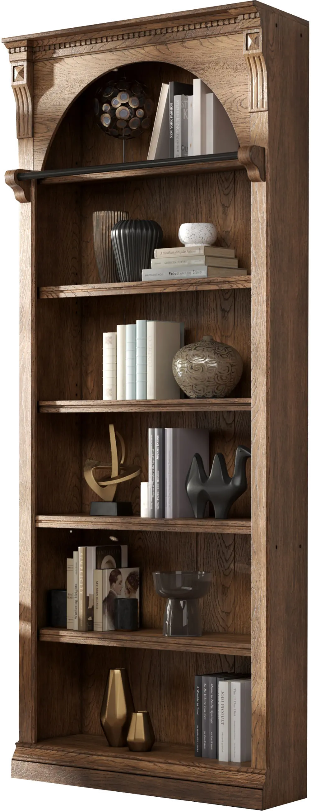 Stratton Toffee 94  Bookcase-1