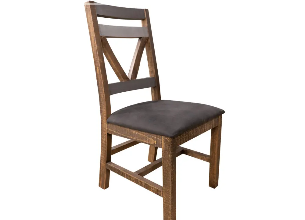 Loft Pine Brown Dining Chair-1