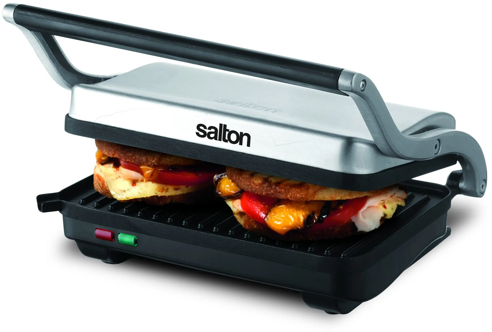 Photos - Other kitchen appliances Salton Appliances  Stainless Steel Panini Grill SG1263 