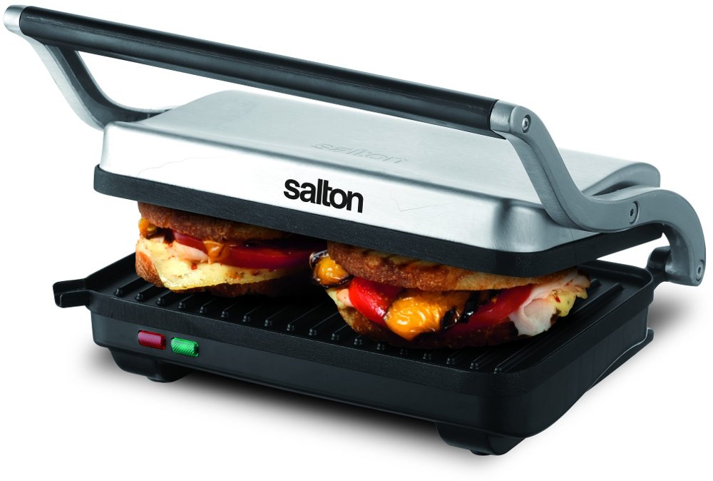 113543794 Salton Stainless Steel Panini Grill sku 113543794