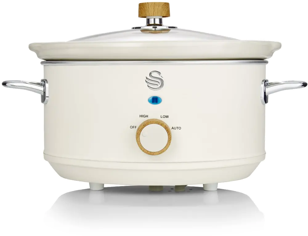 Swan Nordic 3.5L Slow Cooker - White-1