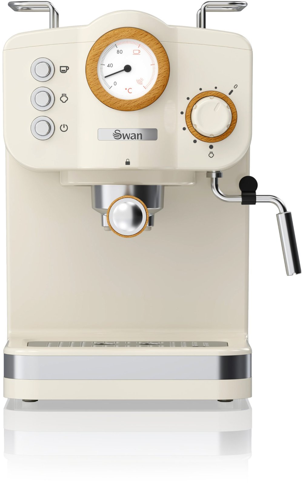 Swan Nordic Pump Espresso Coffee Machine - White