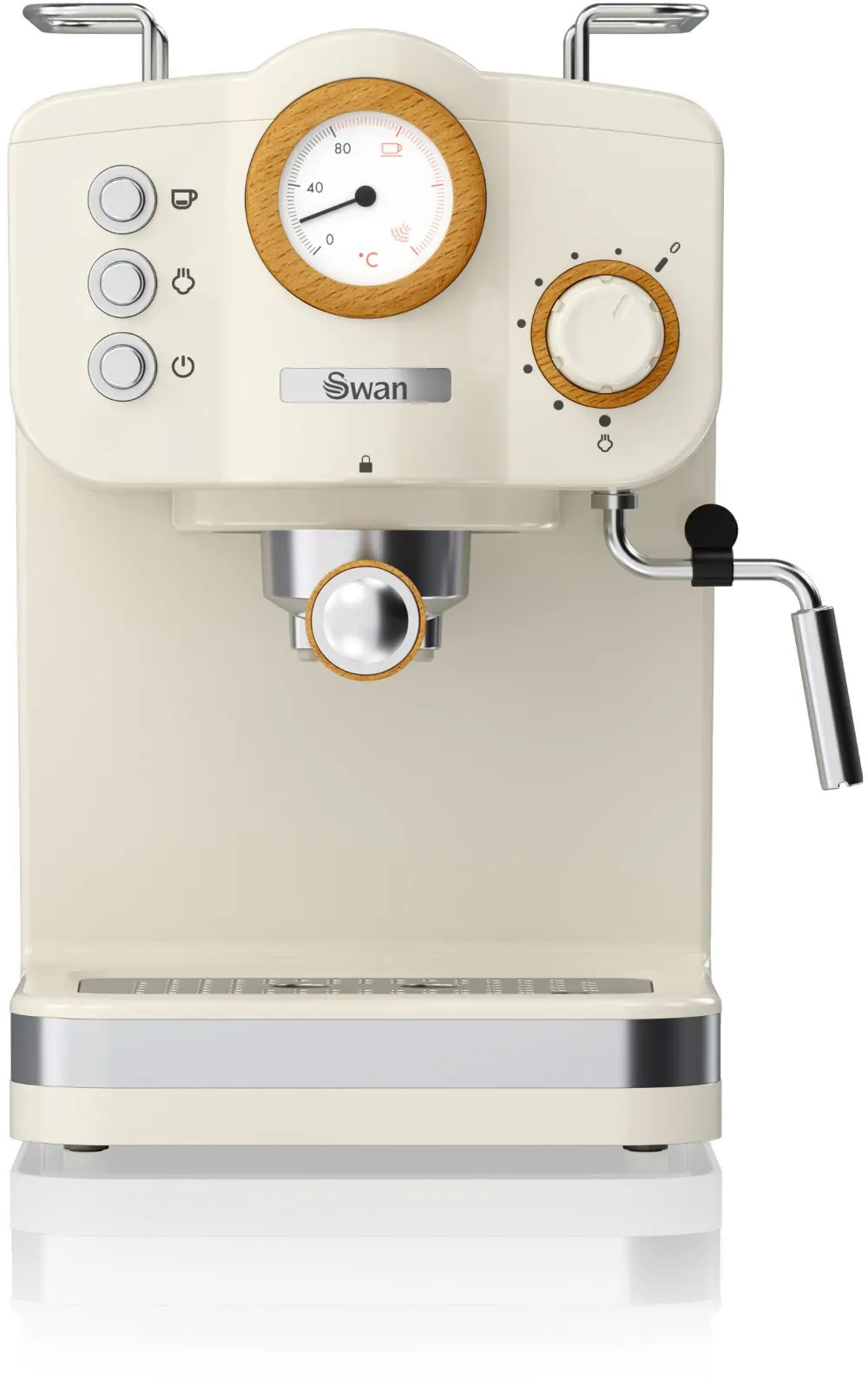 Swan Nordic Pump Espresso Coffee Machine - White-1