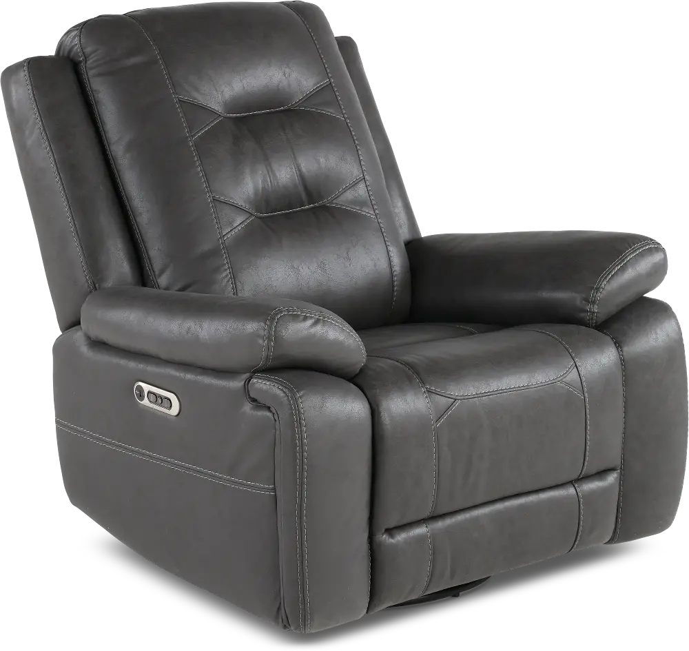 Caldwell Charcoal Power Recliner-1