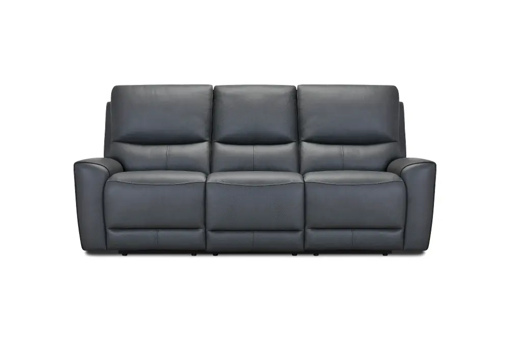 Rangers Gravel Power Reclining Sofa with Power Headrests and Lumbar-1