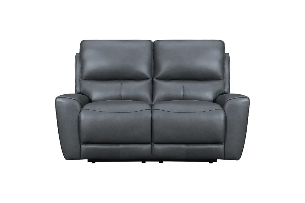Rangers Gravel Power Reclining Loveseat with Power Headrests and Lumbar-1