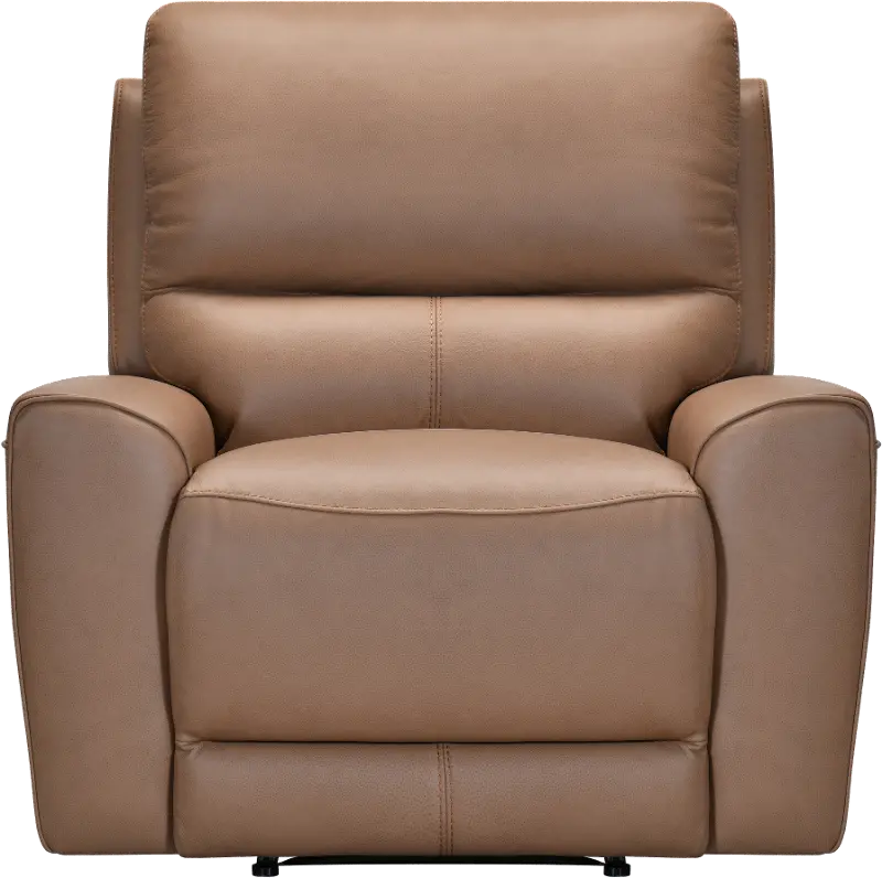 Rangers Stone Power Recliner with Power Headrests and Lumbar