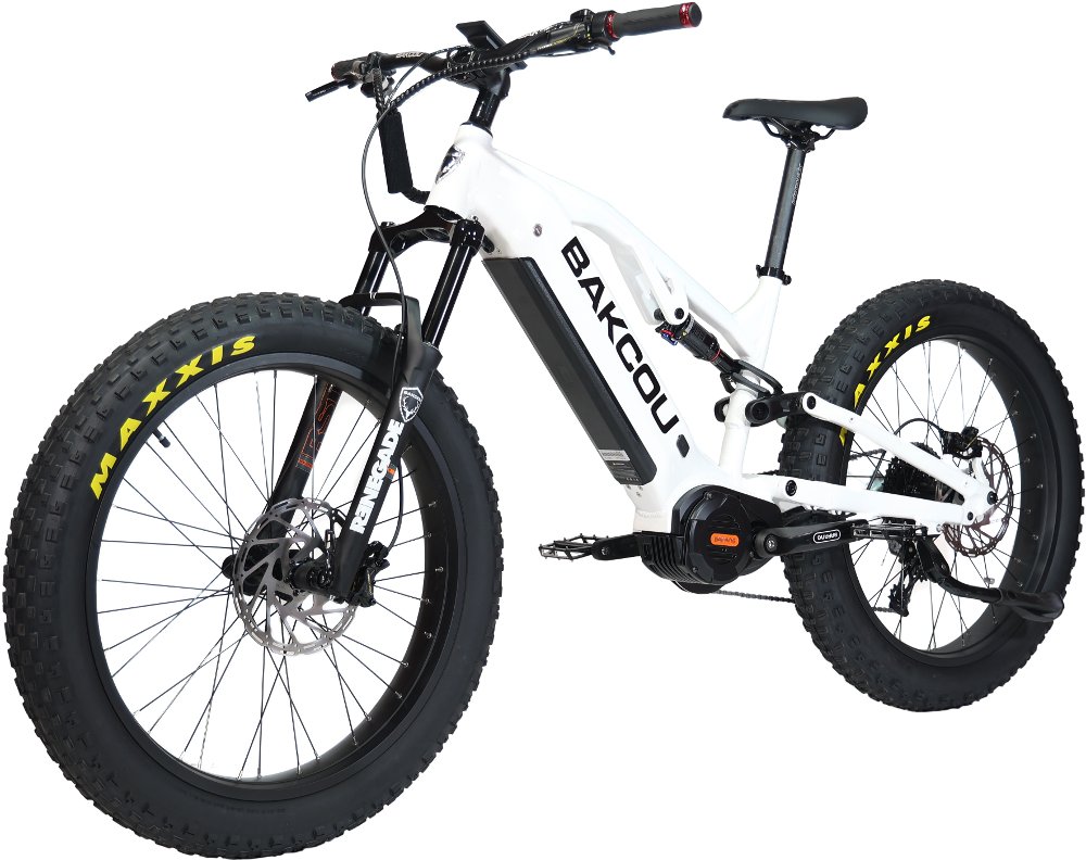 Bakcou Scout Medium e Bike - Gloss White