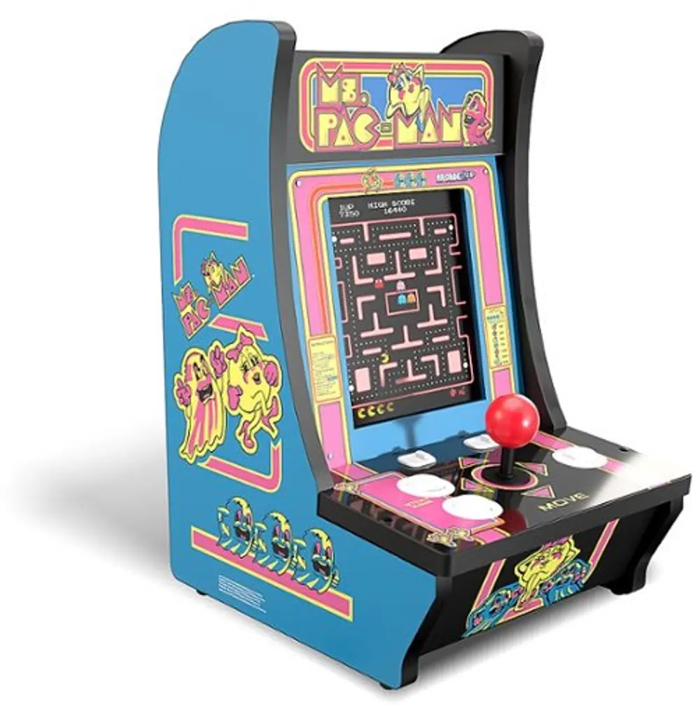 MSP-C-10179 Arcade1Up Ms. PacMan Countercade Arcade Game-1
