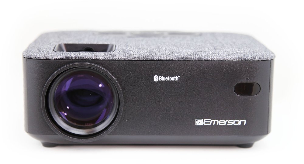 Emerson Portable Projector with Portable Screen & Carrying Case