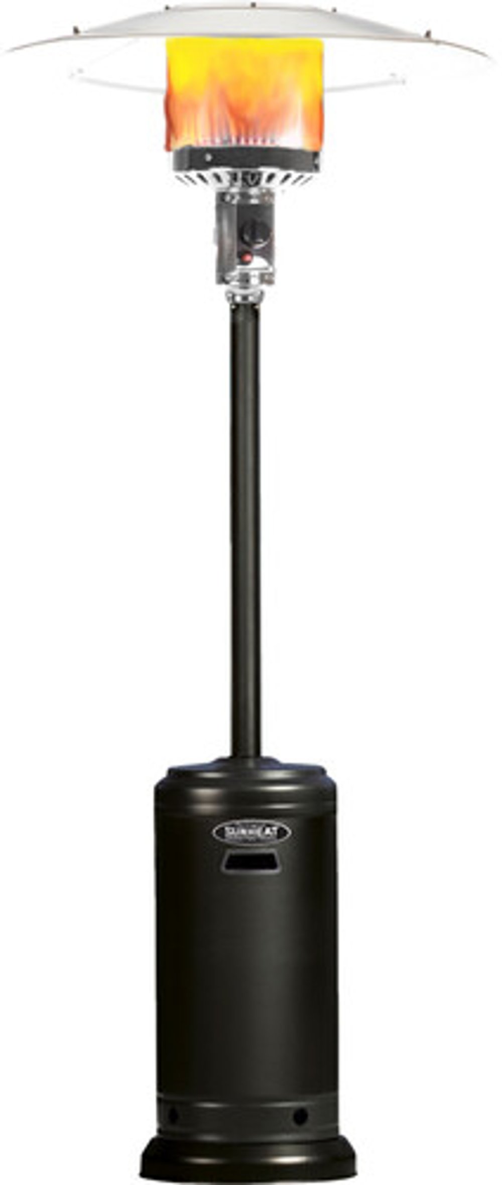 SUNHEAT Original Sunheat Round Patio Heater - Black
