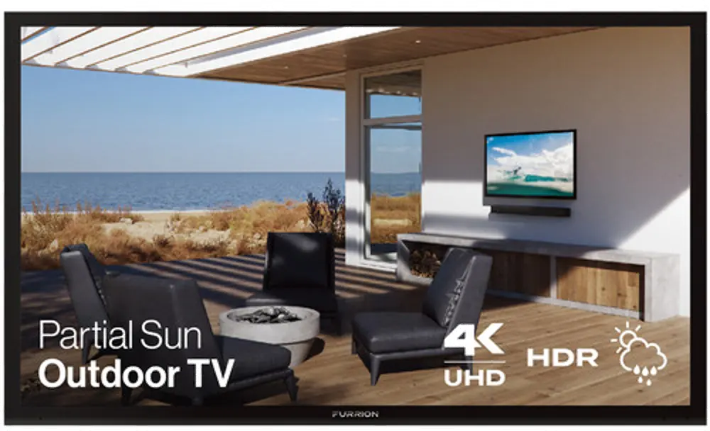 FDUP65CBS Furrion Aurora 65  HDR 4K UHD Partial Sun Outdoor LED TV-1