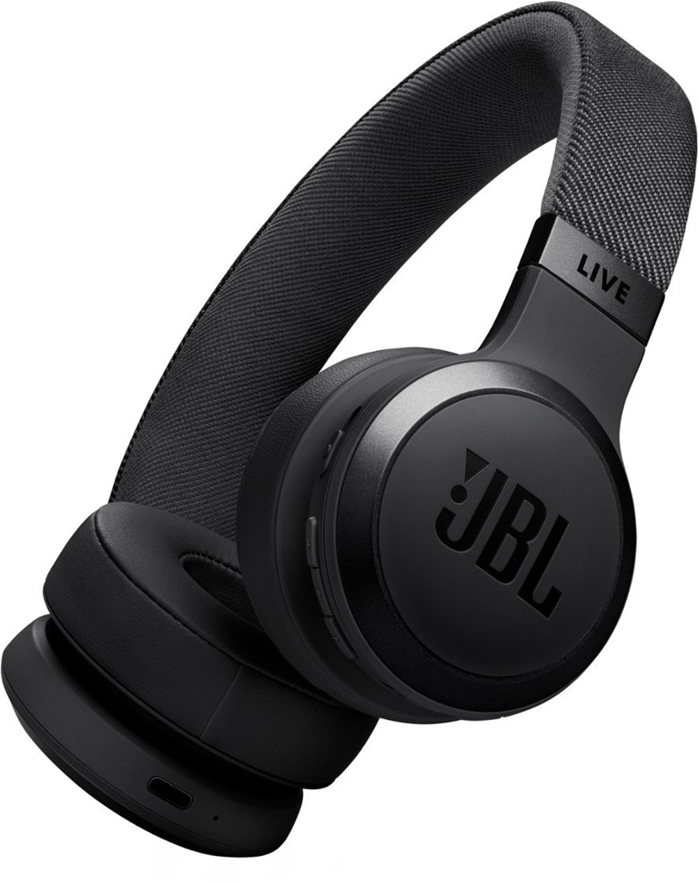 JBL Live 670 Wireless On-Ear Headphones with True Adaptive Noise Cancelling - Black