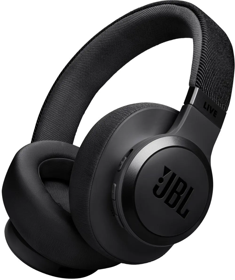 JBLLIVE770NCBLKAM JBL Live 770 Wireless Over-Ear Headphones with True Adaptive Noise Cancelling - Black-1