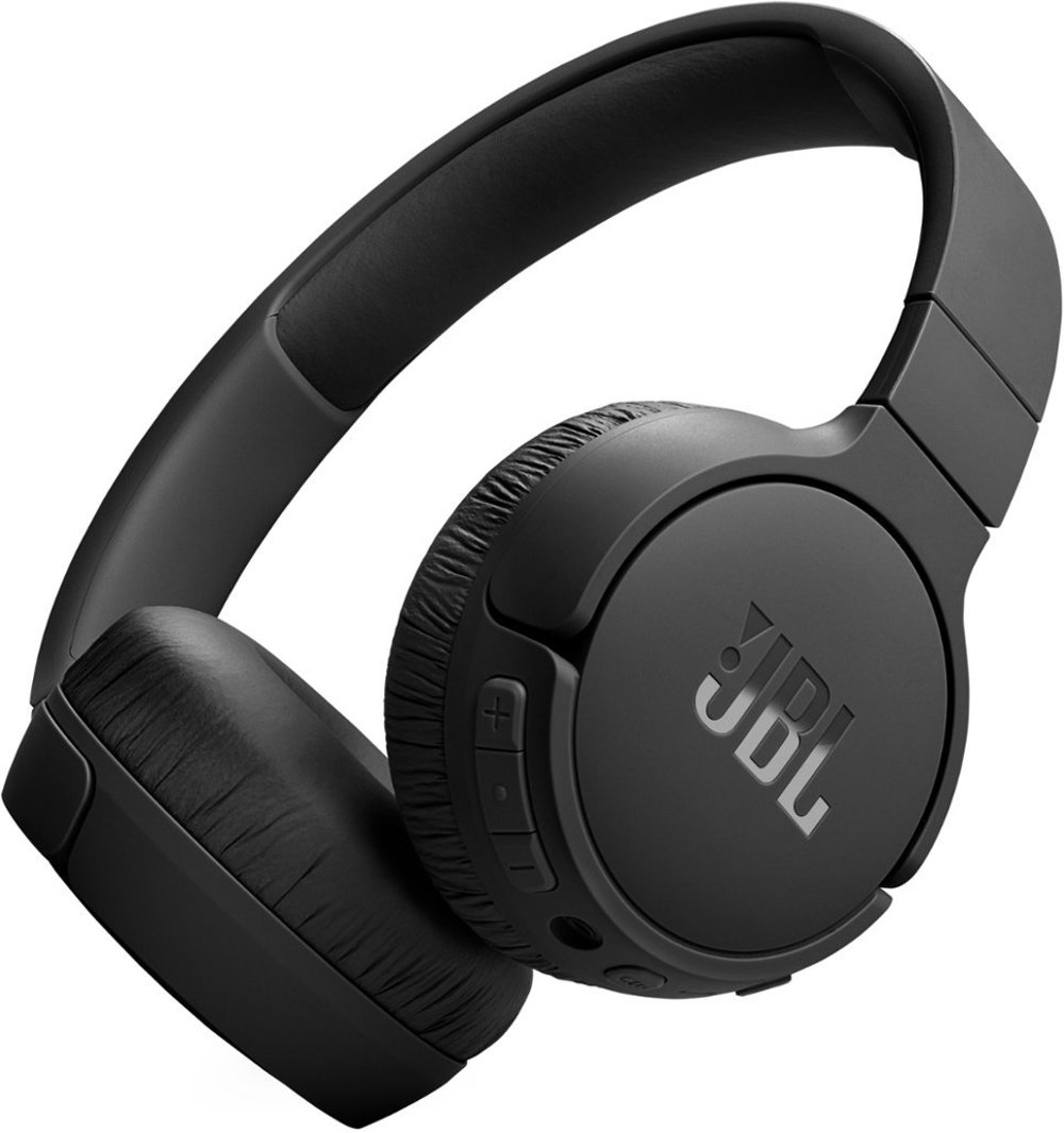 JBL Adaptive Noise Cancelling Wireless On-Ear Headphone - Black