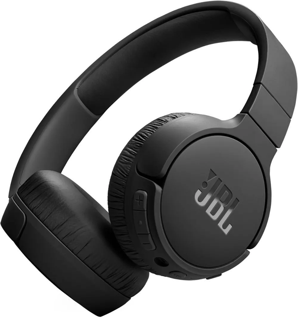 JBLT670NCBLKAM JBL Adaptive Noise Cancelling Wireless On-Ear Headphone - Black-1