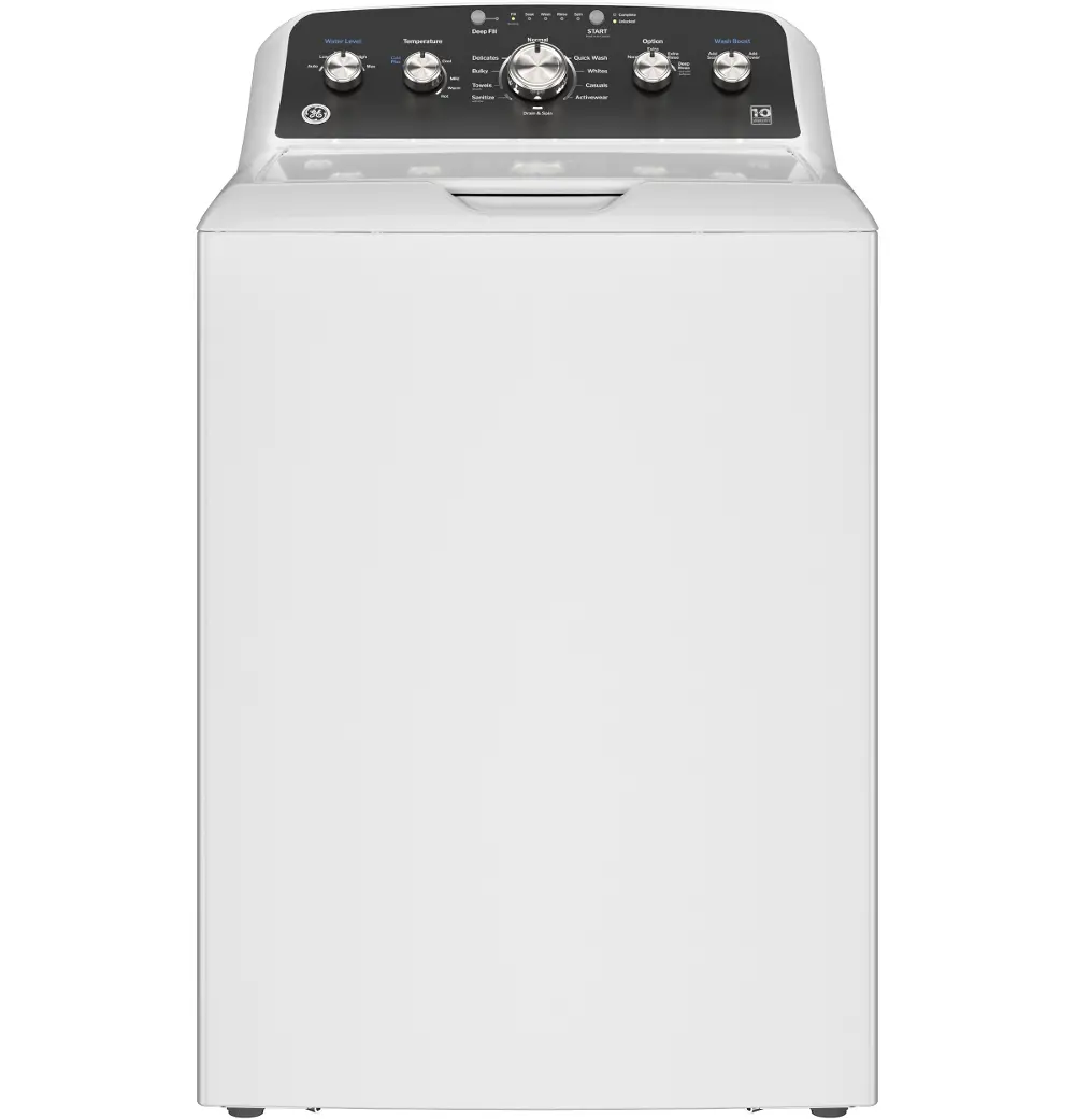 GTW485ASWWB GE 4.5 Cu Ft Top Load Washer - White-1