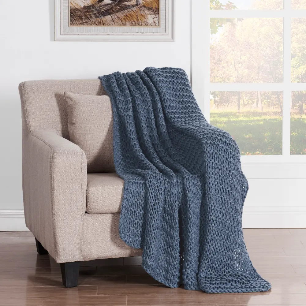 Luca Blue Throw-1