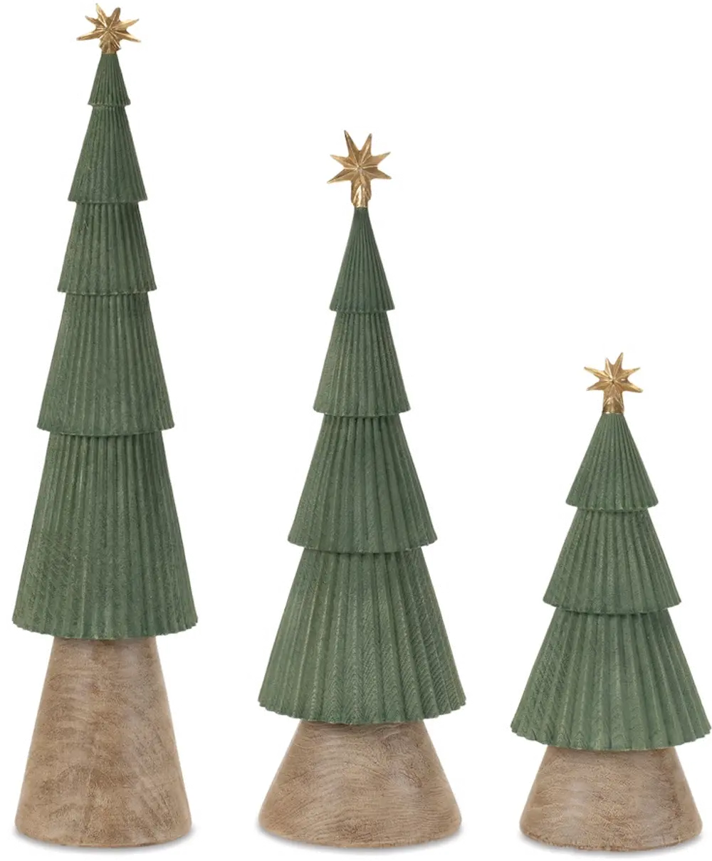 Green and Natural Large 21  Holiday Tree-1