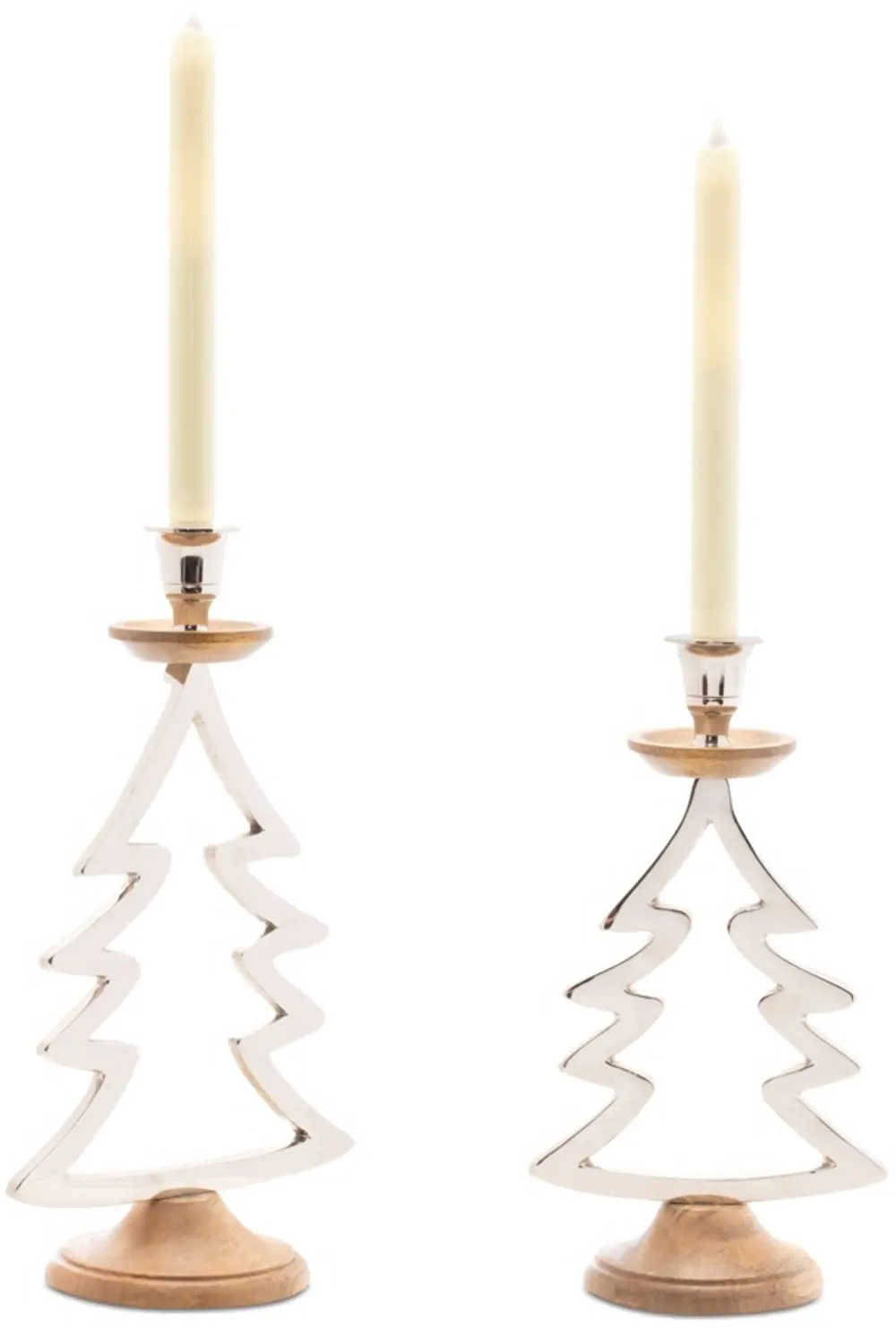Glow Small Christmas Tree Candle Holder-1