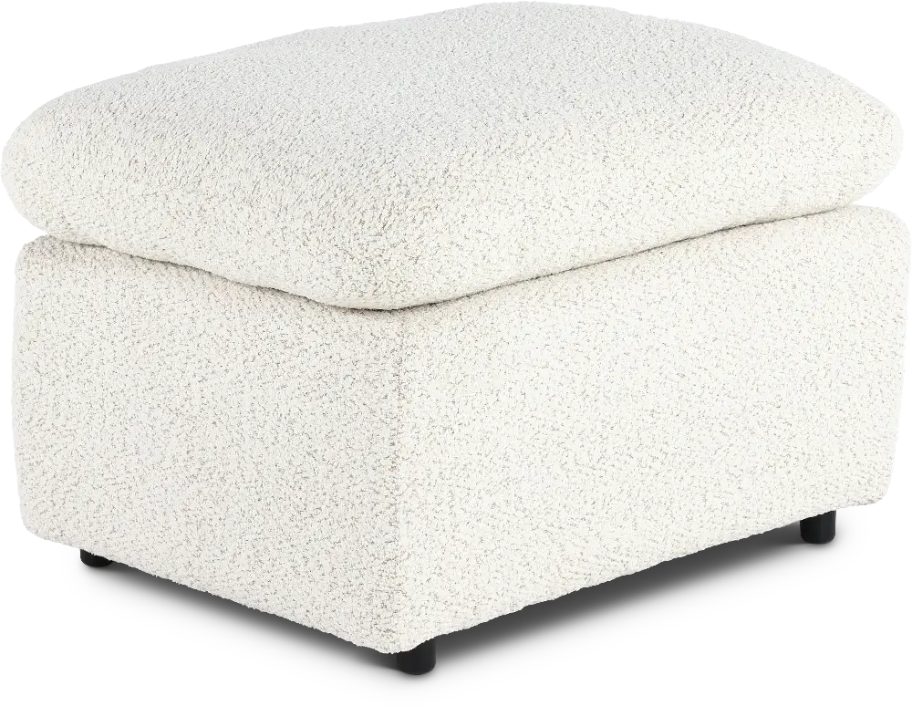 Plush River Rock Ottoman-1