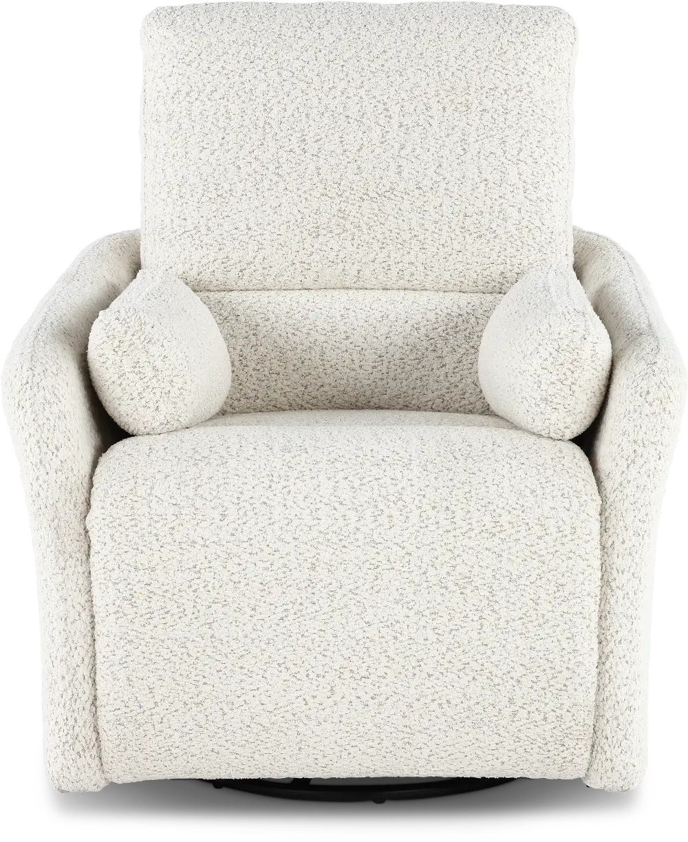 Plush River Rock Swivel Recliner-1