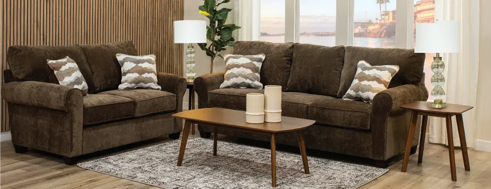 7PC/SSIDE/DESERT/SLTL Seaside Brown 7 Piece Living Room Set-1