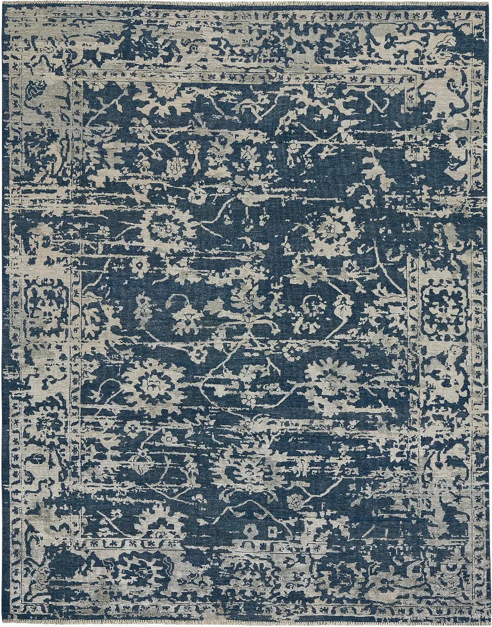 1201RS08001000400/MAKRANA-8X10 Makrana 8 x 10 Vintage Blue Area Rug-1