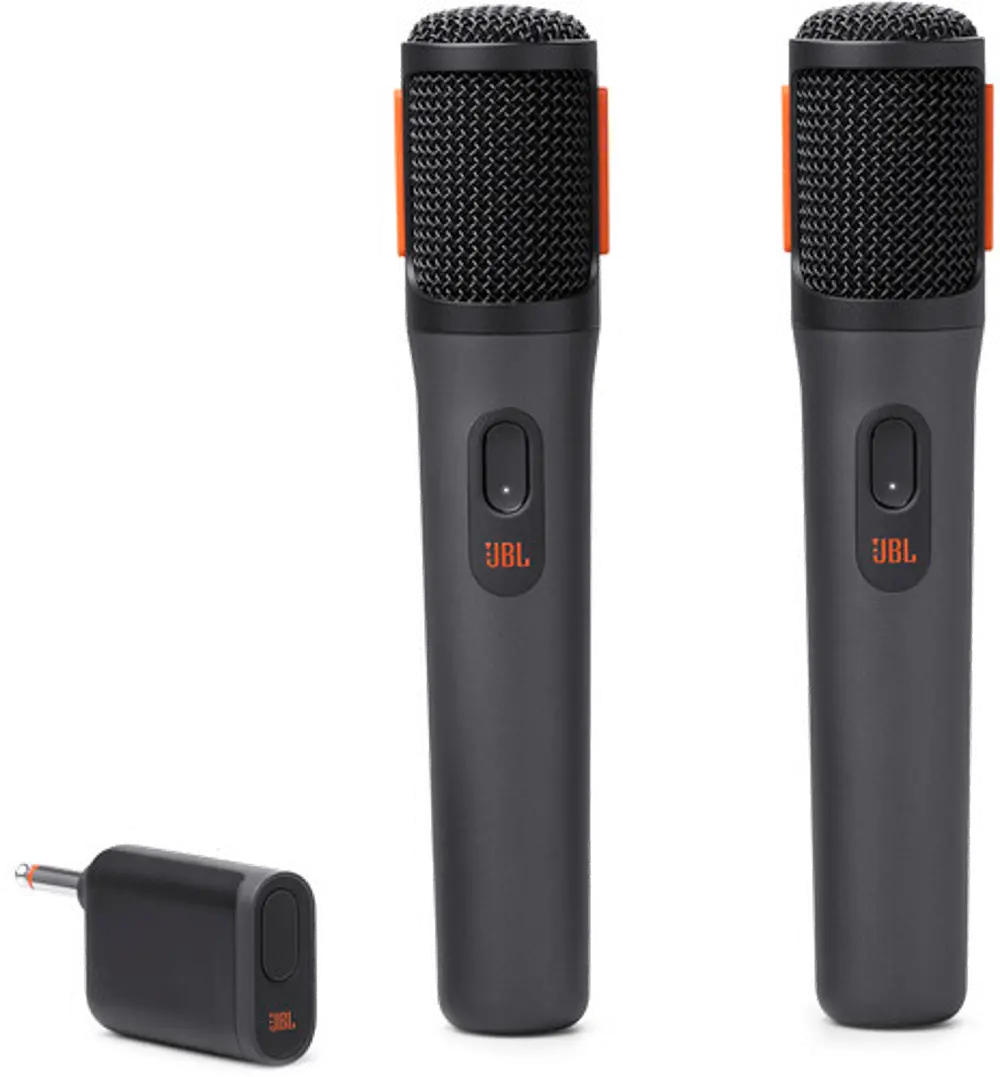 JBLPBWIRELESSMICAM JBL PartyBox Two-Person Wireless Handheld Microphone System (2.4 GHz)-1