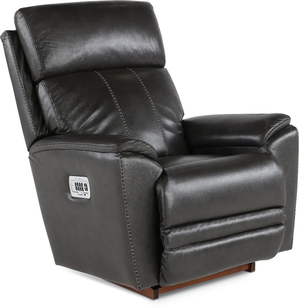 10X-754-RW/LB159058 Talladega Shitake Power Rocker Recliner with Headrest and Lumbar-1