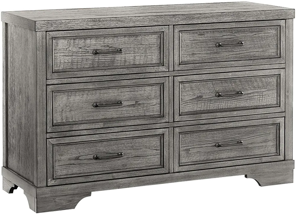 Foundry Pewter Gray Dresser-1