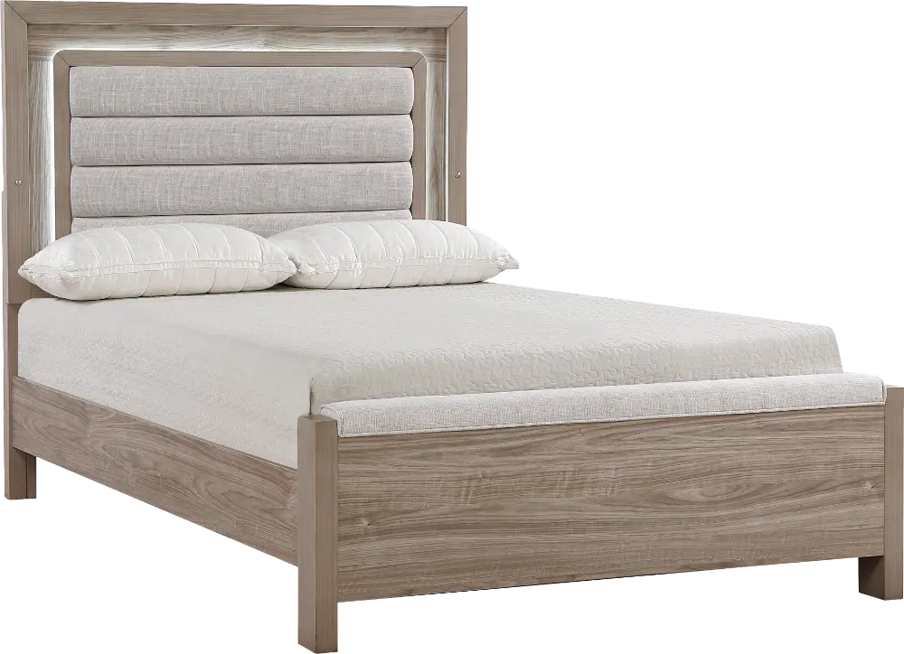 Aaray Natural Queen Bed-1